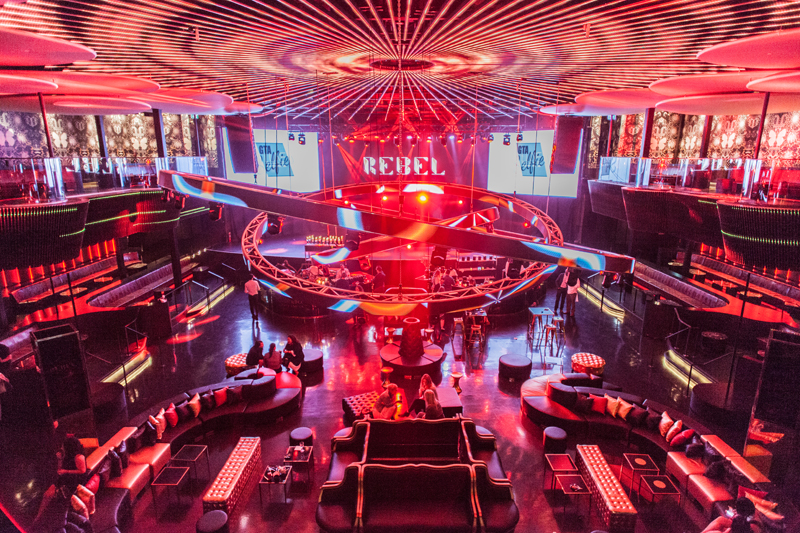 Savage Room Inside Rebel Nightclub